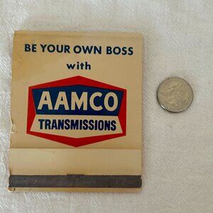 AAMCO Transmissions Large Matchbook VINTAGE